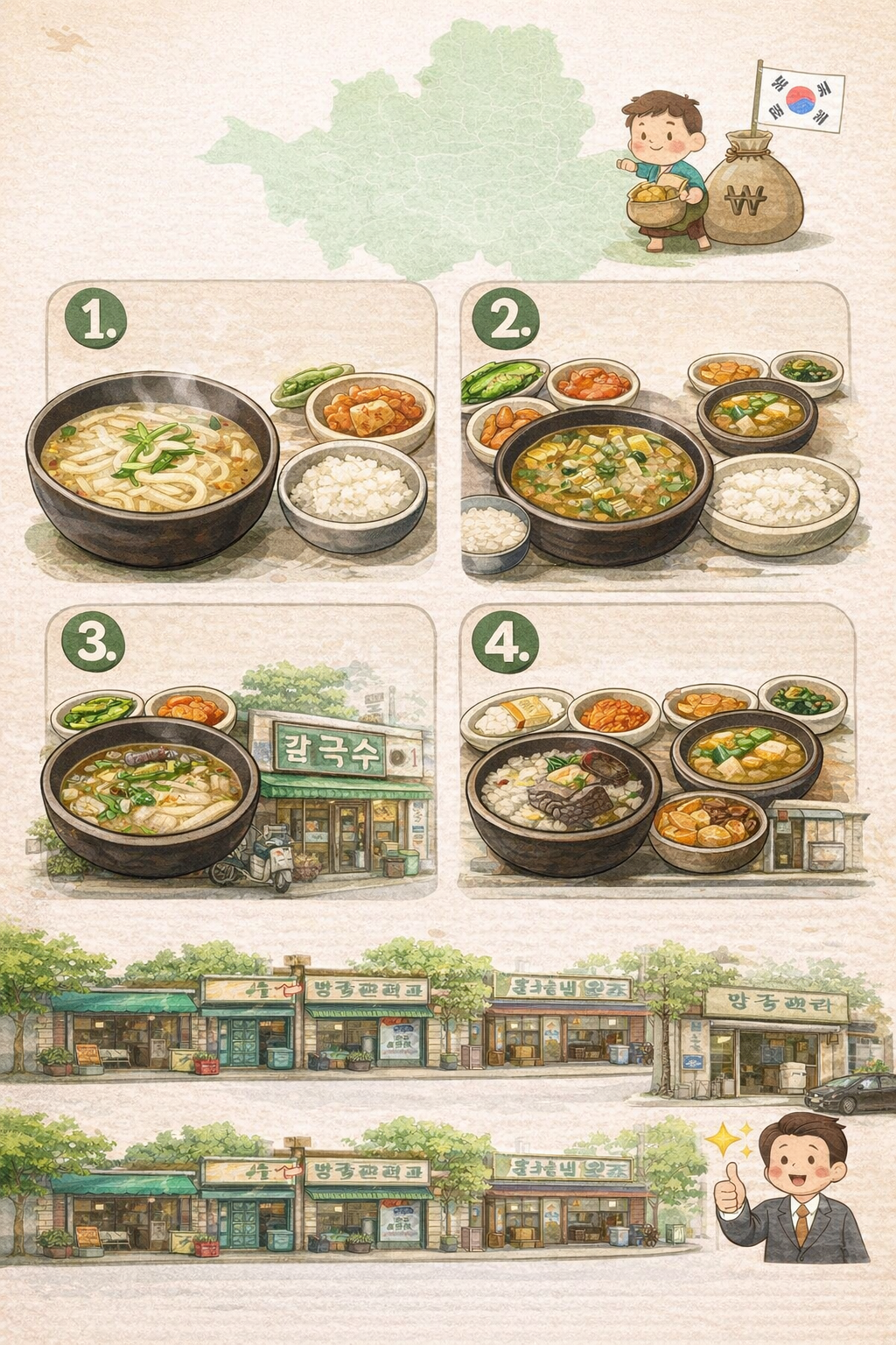 서울 거지맵, 4000원~5000원대 가성비 맛집